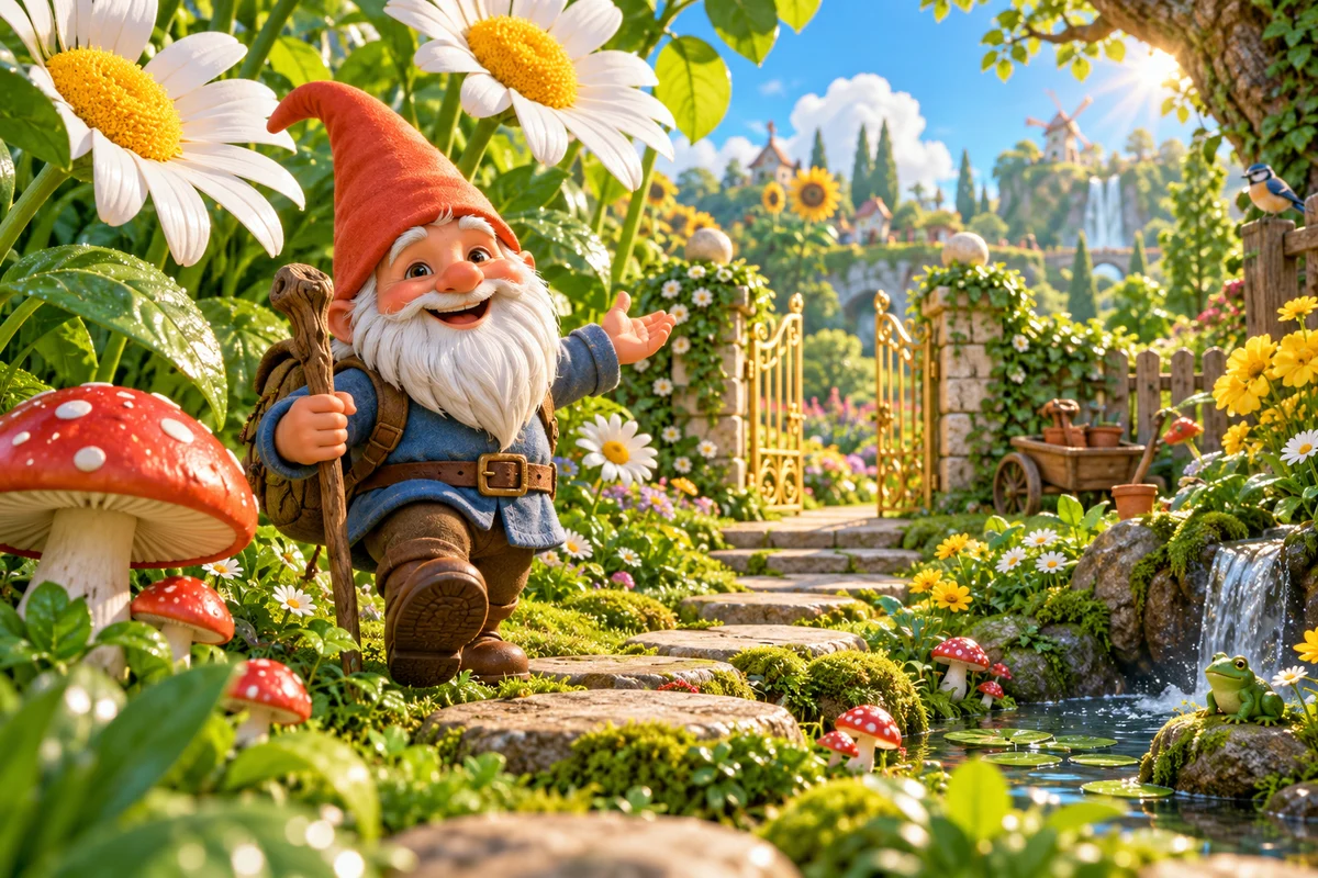 Gnome Man’s Land concept illustration